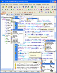 1st JavaScript Editor Pro 3.5 screenshot